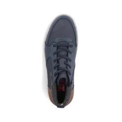 Rieker Herren Schnürstiefel atlantikblau