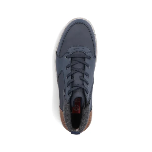 Rieker Herren Schnürstiefel atlantikblau