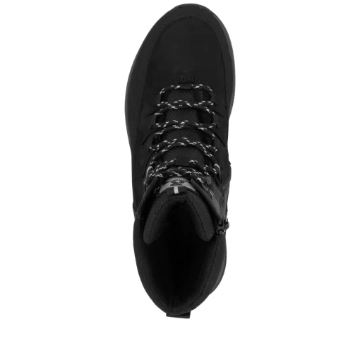 Rieker Herren Schnürstiefel urbanschwarz