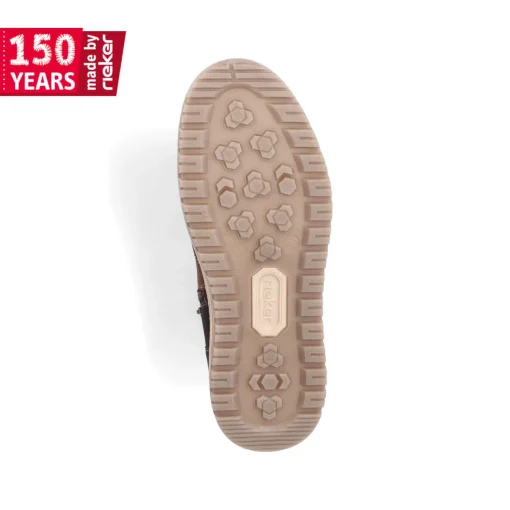 Rieker Herren Schnürstiefel mokkabraun