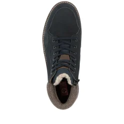 Rieker Herren Schnürstiefel atlantikblau