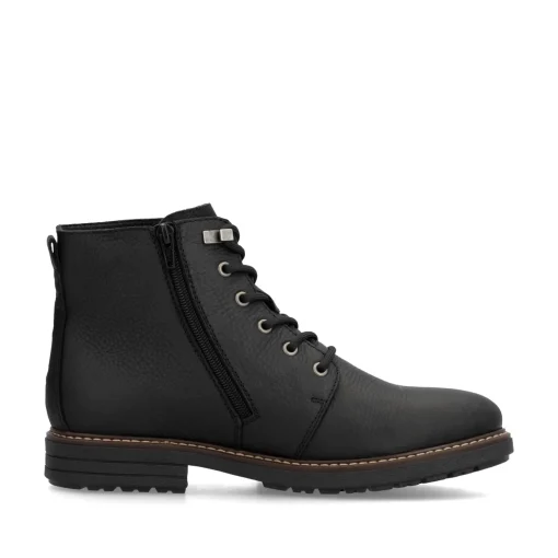 Rieker Herren Schnürstiefel urbanschwarz