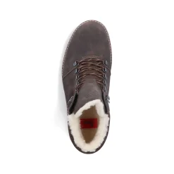 Rieker Herren Schnürstiefel mokka