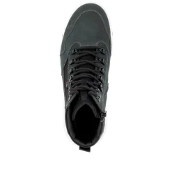 Rieker Herren Schnürstiefel carbongrau-schwarz