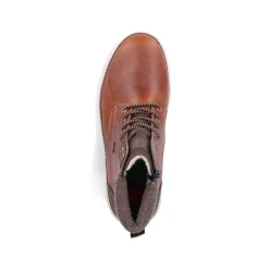 Rieker Herren Schnürstiefel karamellbraun