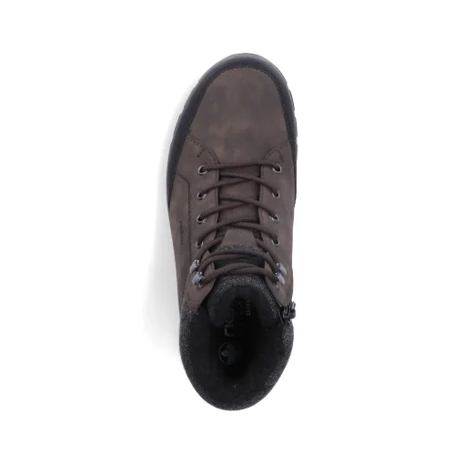 Rieker Herren Schnürstiefel holzbraun