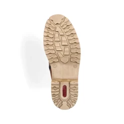 Rieker Herren Schnürstiefel kastanienbraun