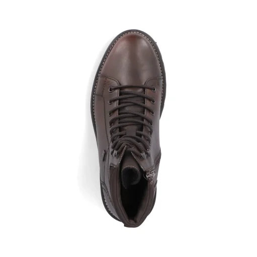 Rieker Herren Schnürstiefel schokobraun