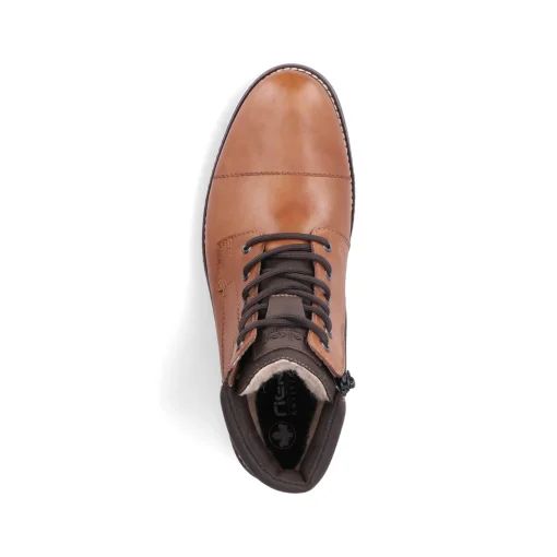 Rieker Herren Schnürstiefel kastanienbraun