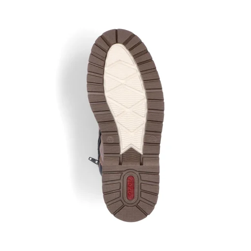 Rieker Herren Schnürstiefel kastanienbraun