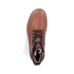 Rieker Herren Schnürstiefel fuchsbraun