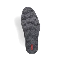 Rieker Herren Schnürstiefel graphitschwarz