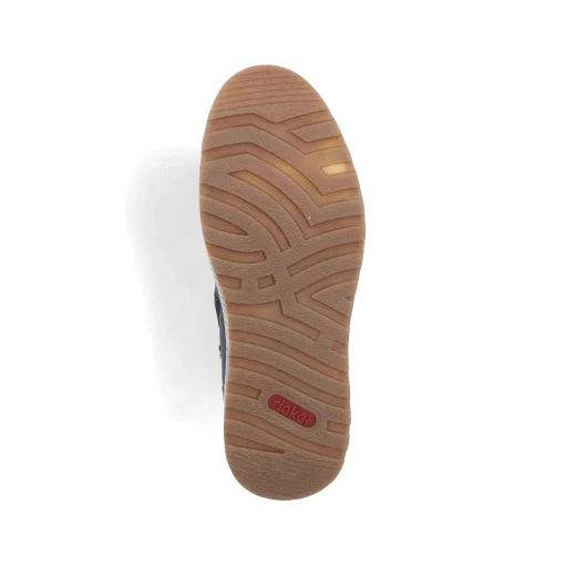 Rieker Herren Schnürstiefel atlantikblau