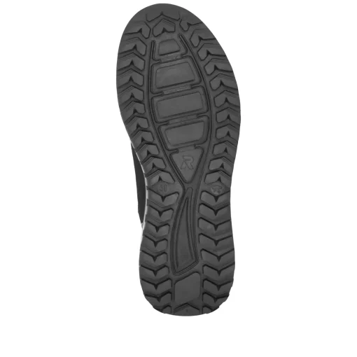 Rieker Herren Schnürstiefel carbonschwarz