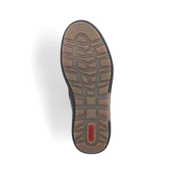 Rieker Herren Schnürstiefel mitternachtsschwarz