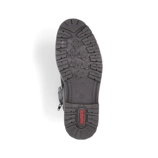 Rieker Herren Schnürstiefel urbanschwarz
