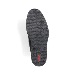 Rieker Herren Schnürstiefel tiefschwarz