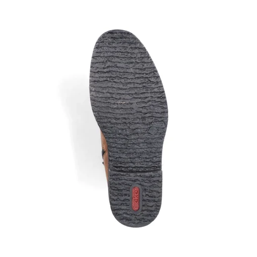 Rieker Herren Schnürstiefel nougatbraun