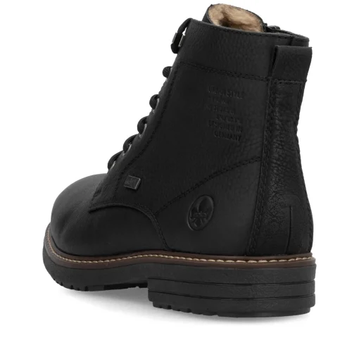 Rieker Herren Schnürstiefel urbanschwarz