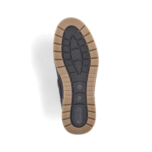 Rieker Herren Schnürstiefel urbanschwarz