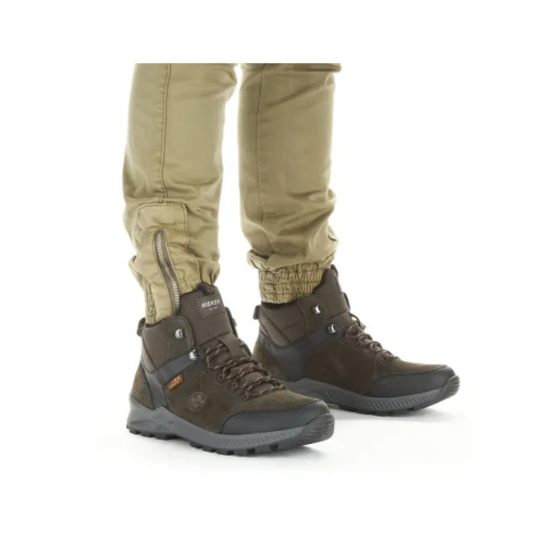 Rieker Herren Schnürstiefel kaffeebraun
