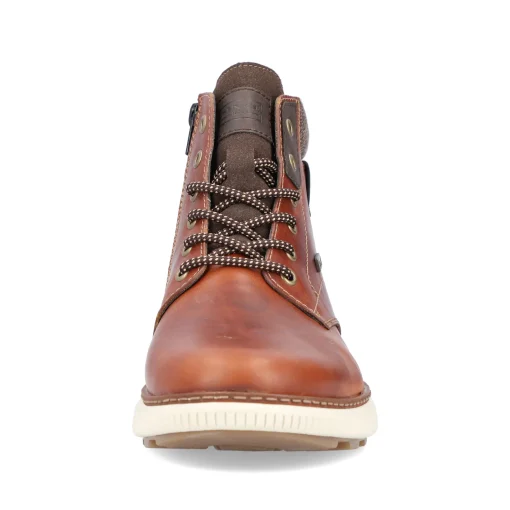 Rieker Herren Schnürstiefel karamellbraun