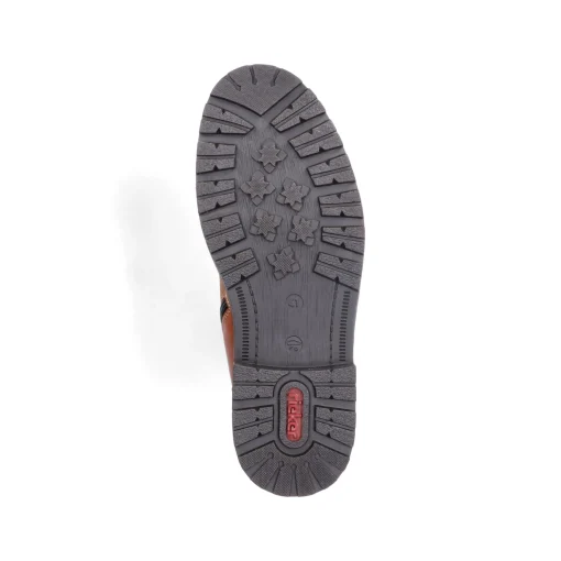 Rieker Herren Schnürstiefel fuchsbraun