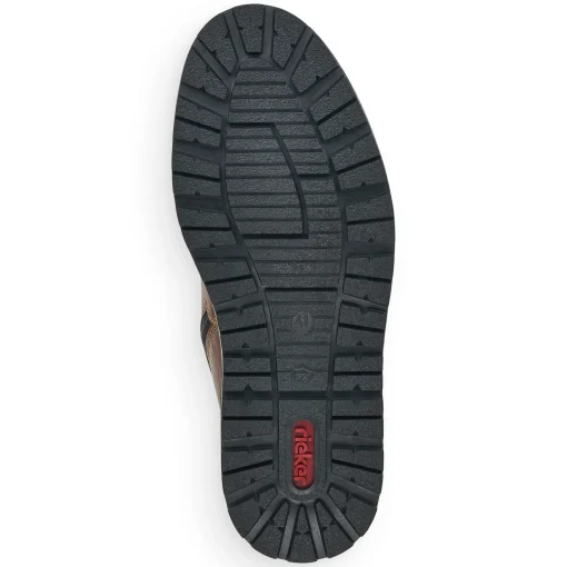 Rieker Herren Schnürstiefel kastanienbraun