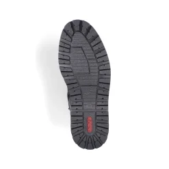 Rieker Herren Schnürstiefel asphaltschwarz