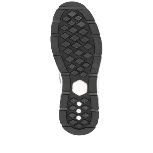 Rieker Herren Schnürstiefel carbonschwarz-grau