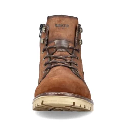 Rieker Herren Schnürstiefel kastanienbraun