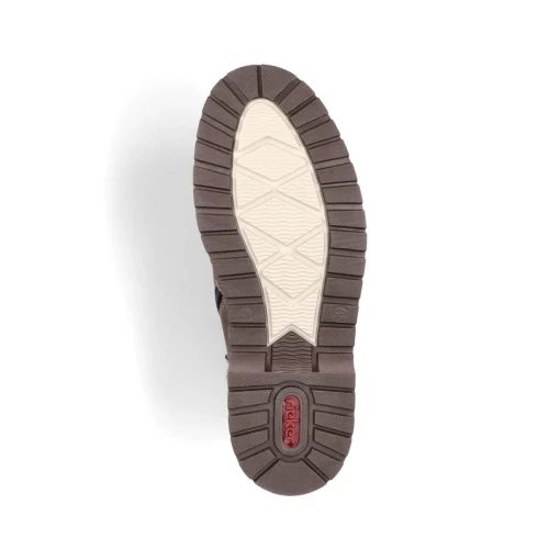 Rieker Herren Schnürstiefel tabakbraun