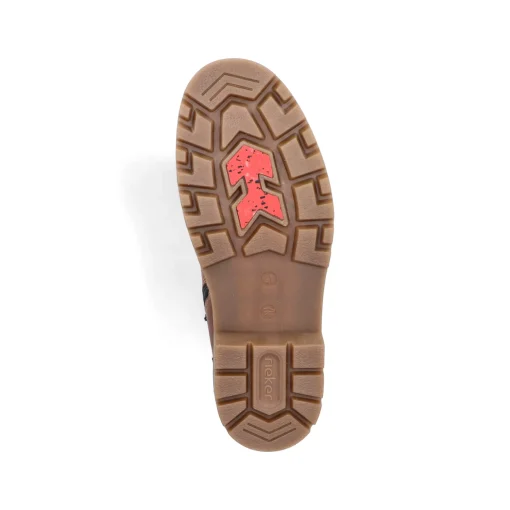 Rieker Herren Schnürstiefel fuchsbraun