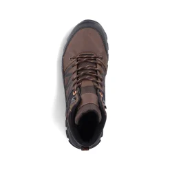 Rieker Herren Schnürstiefel nussbraun