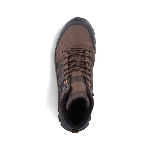 Rieker Herren Schnürstiefel nussbraun