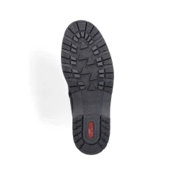 Rieker Herren Schnürstiefel nachtschwarz
