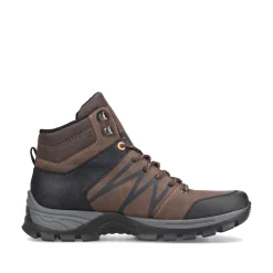 Rieker Herren Schnürstiefel nussbraun