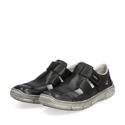 Rieker Herren Slipper asphaltgrau