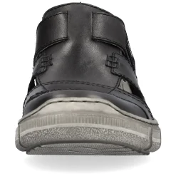 Rieker Herren Slipper asphaltgrau