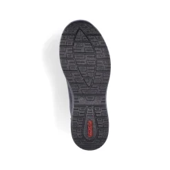 Rieker Herren Slipper asphaltschwarz