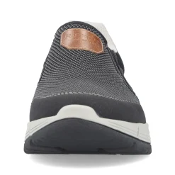 Rieker Herren Slipper asphaltgrau
