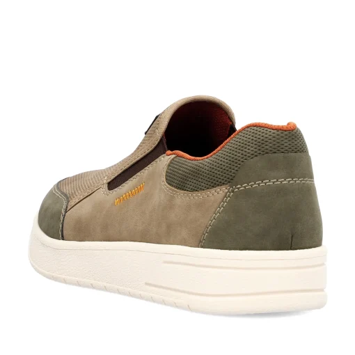 Rieker Herren Slipper braun-beige