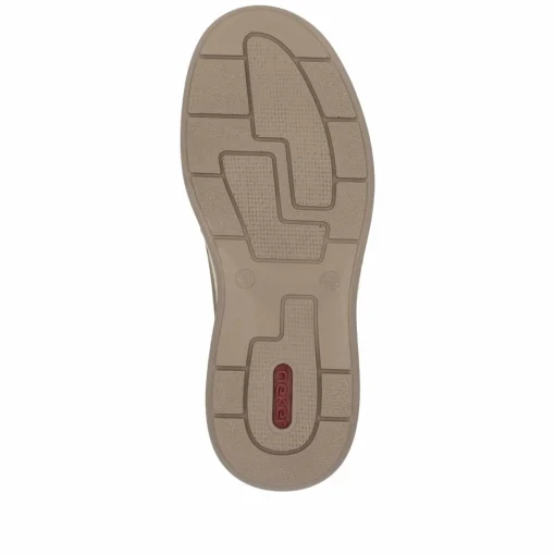 Rieker Herren Slipper braun-beige