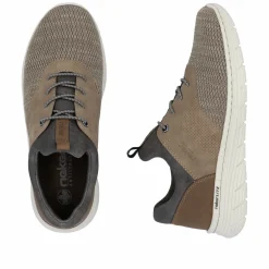Rieker Herren Slipper braun-beige