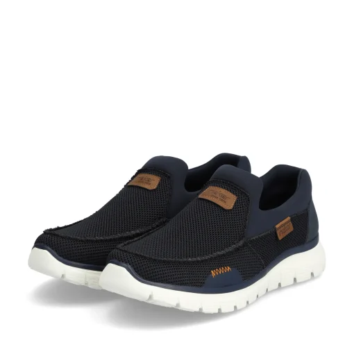 Rieker Herren Slipper dunkelblau