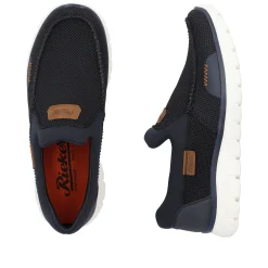 Rieker Herren Slipper dunkelblau