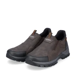Rieker Herren Slipper espressobraun