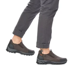 Rieker Herren Slipper espressobraun