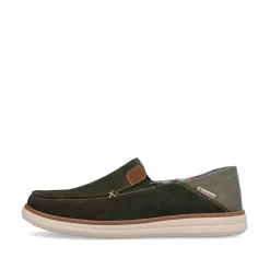 Rieker Herren Slipper forest green