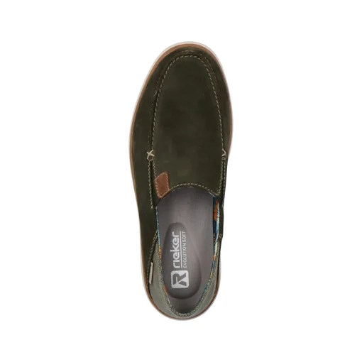 Rieker Herren Slipper forest green